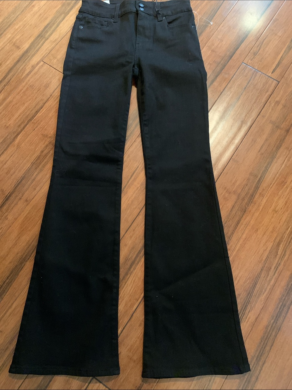 Women's Black Flared Jeans